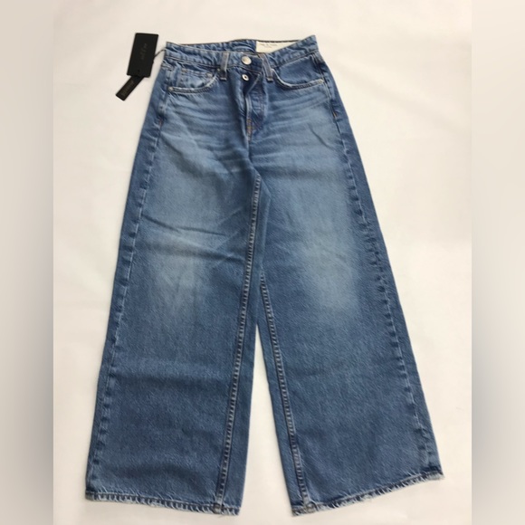 Rag & Bone New York Hermosa Maya High-Rise, Ankle Leg, 100%Cotton, NEW, Size 24. - Picture 2 of 12